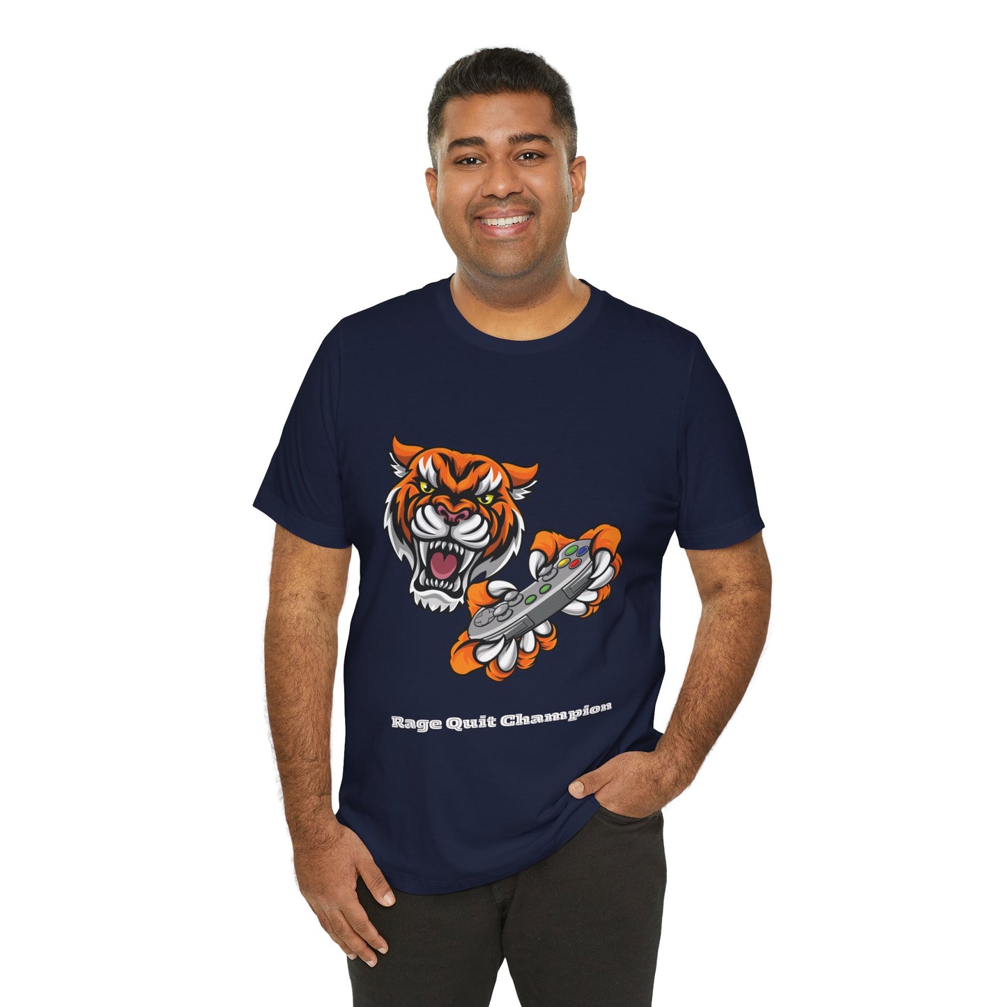 Rage Quit Champions Tiger Tee-Bella+Canvas