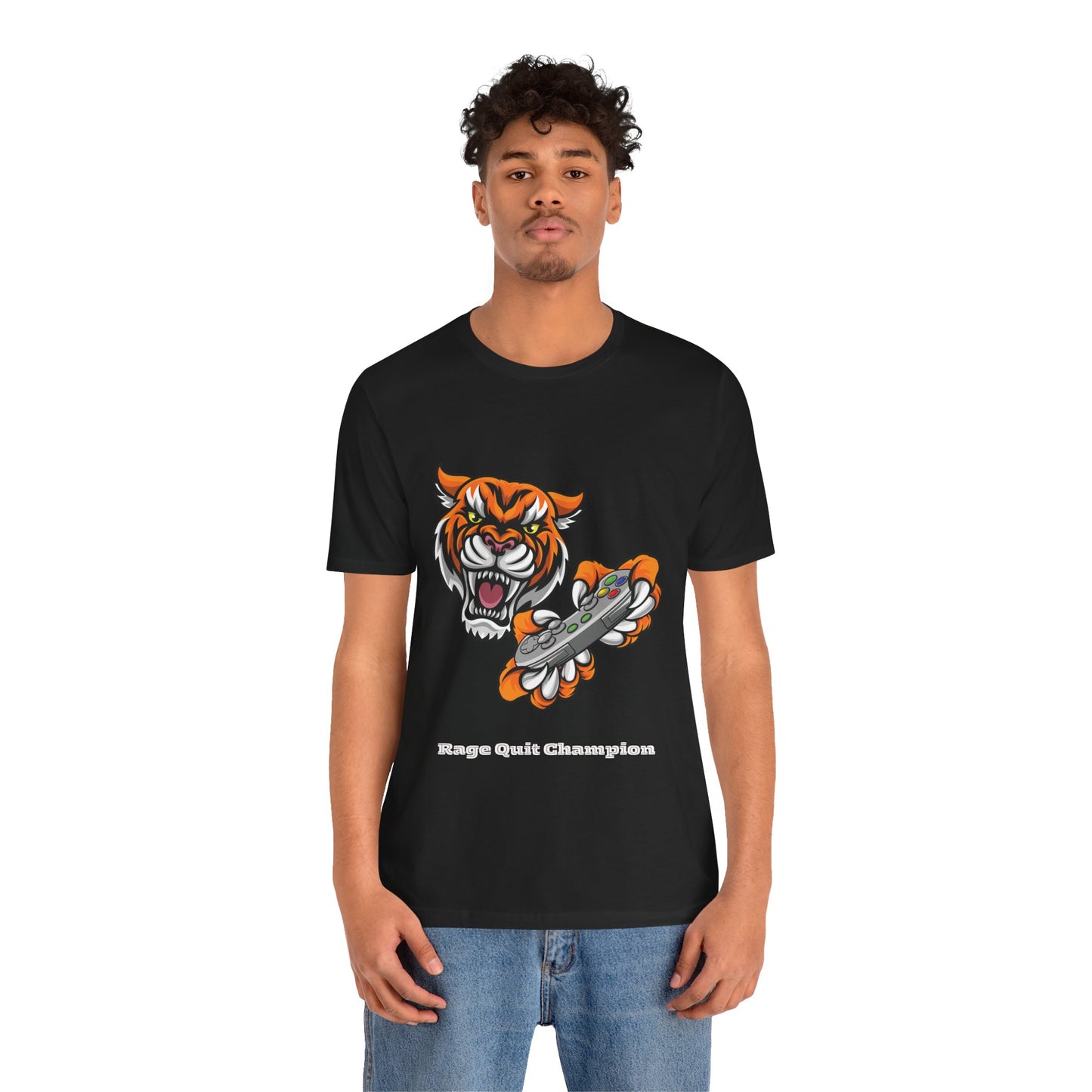 Rage Quit Champions Tiger Tee-Bella+Canvas