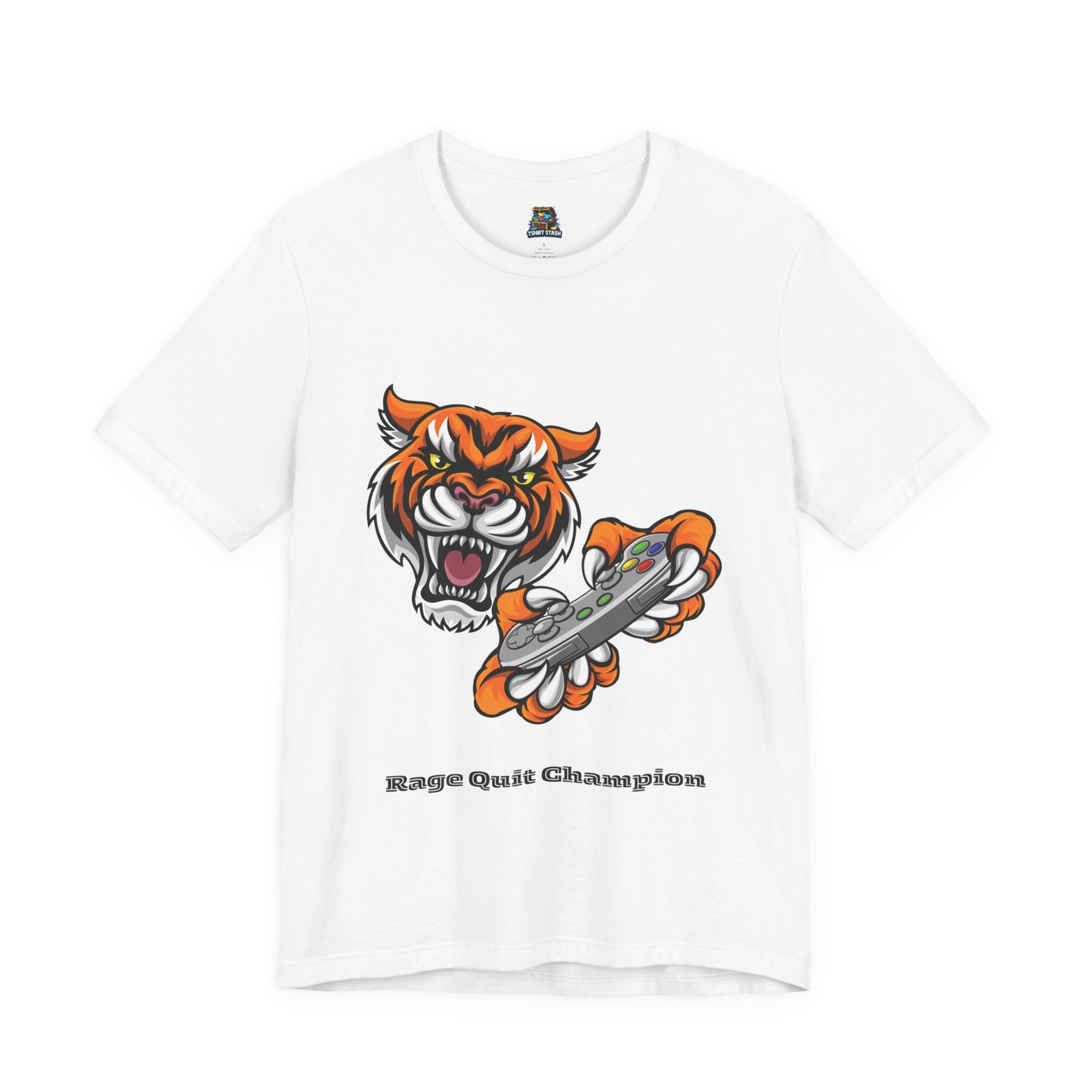 Rage Quit Champions Tiger Tee-Bella+Canvas