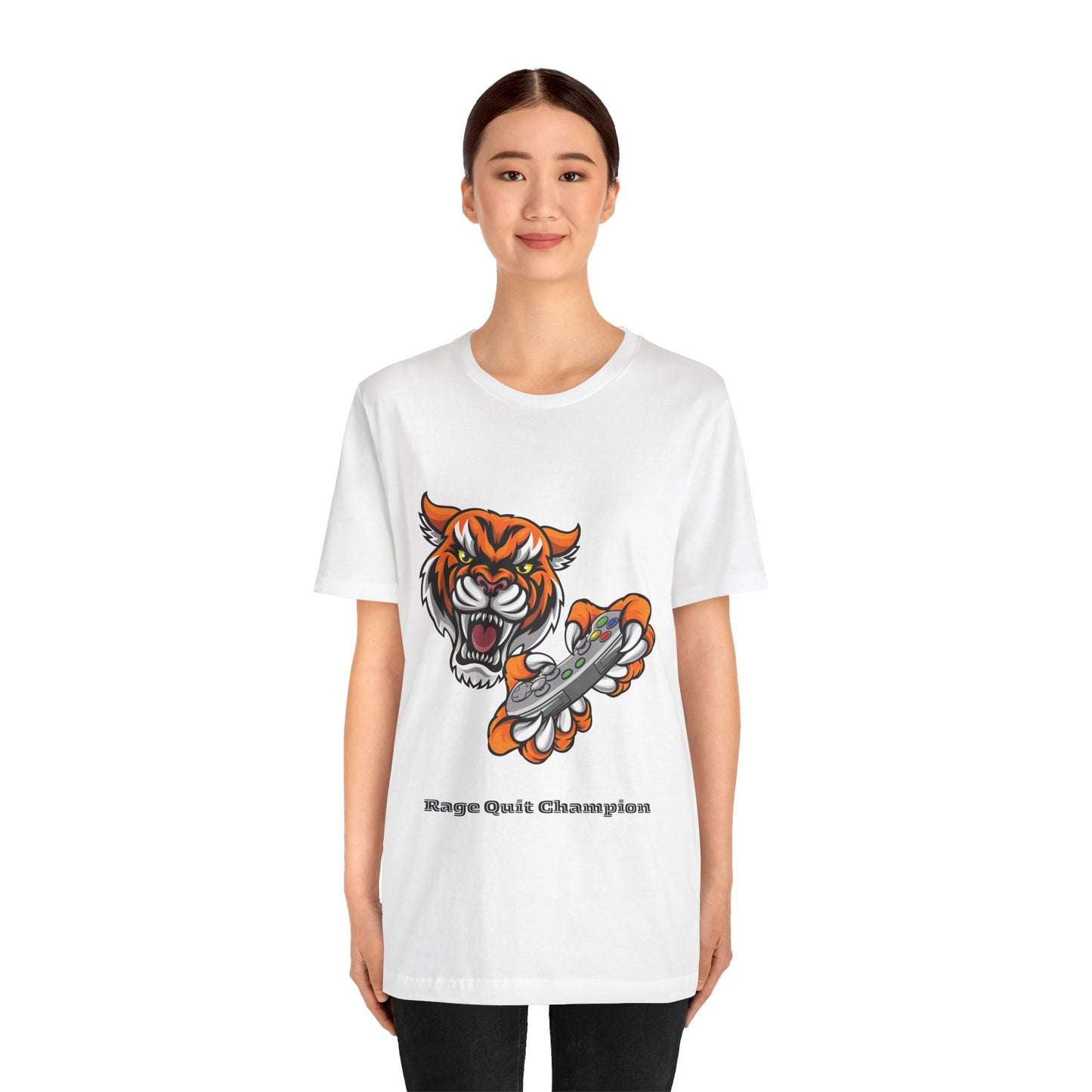 Rage Quit Champions Tiger Tee-Bella+Canvas