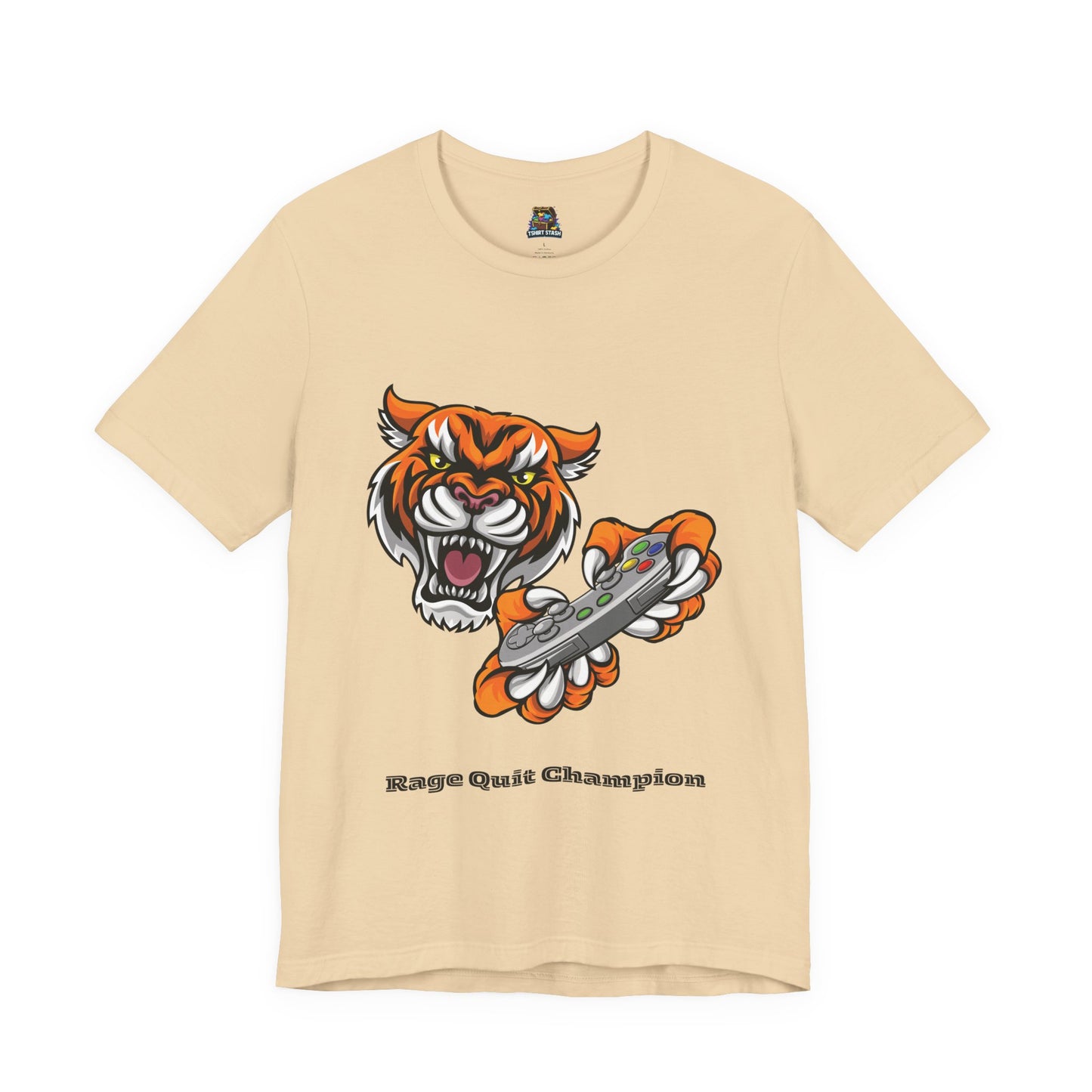 Rage Quit Champions Tiger Tee-Bella+Canvas