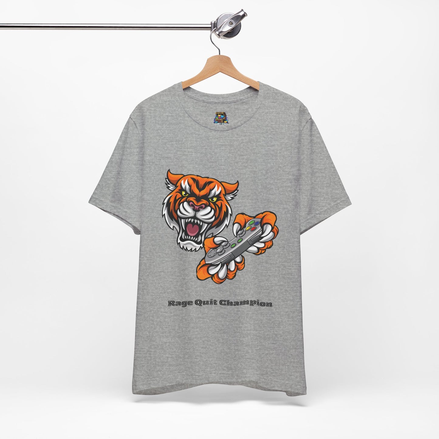 Rage Quit Champions Tiger Tee-Bella+Canvas