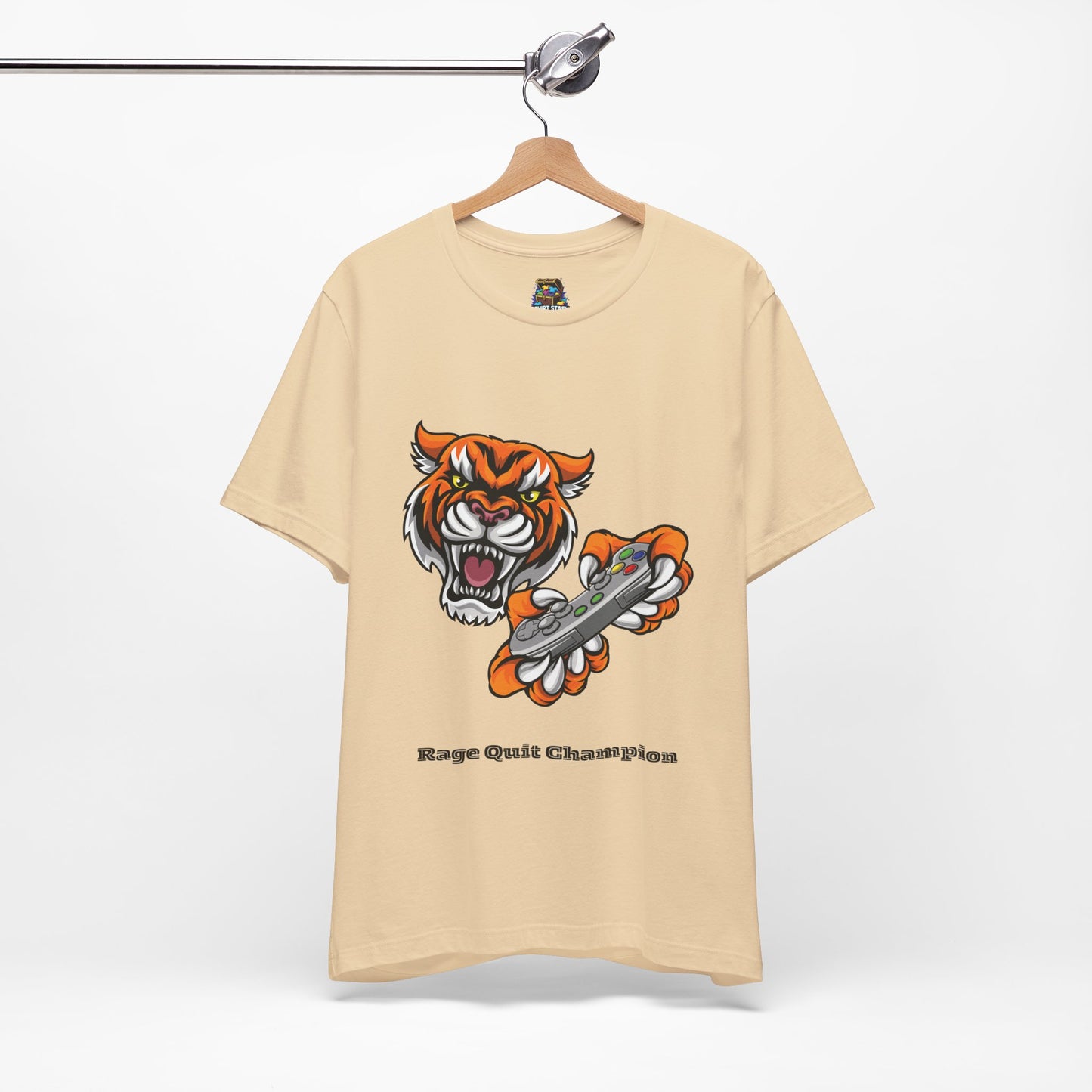 Rage Quit Champions Tiger Tee-Bella+Canvas