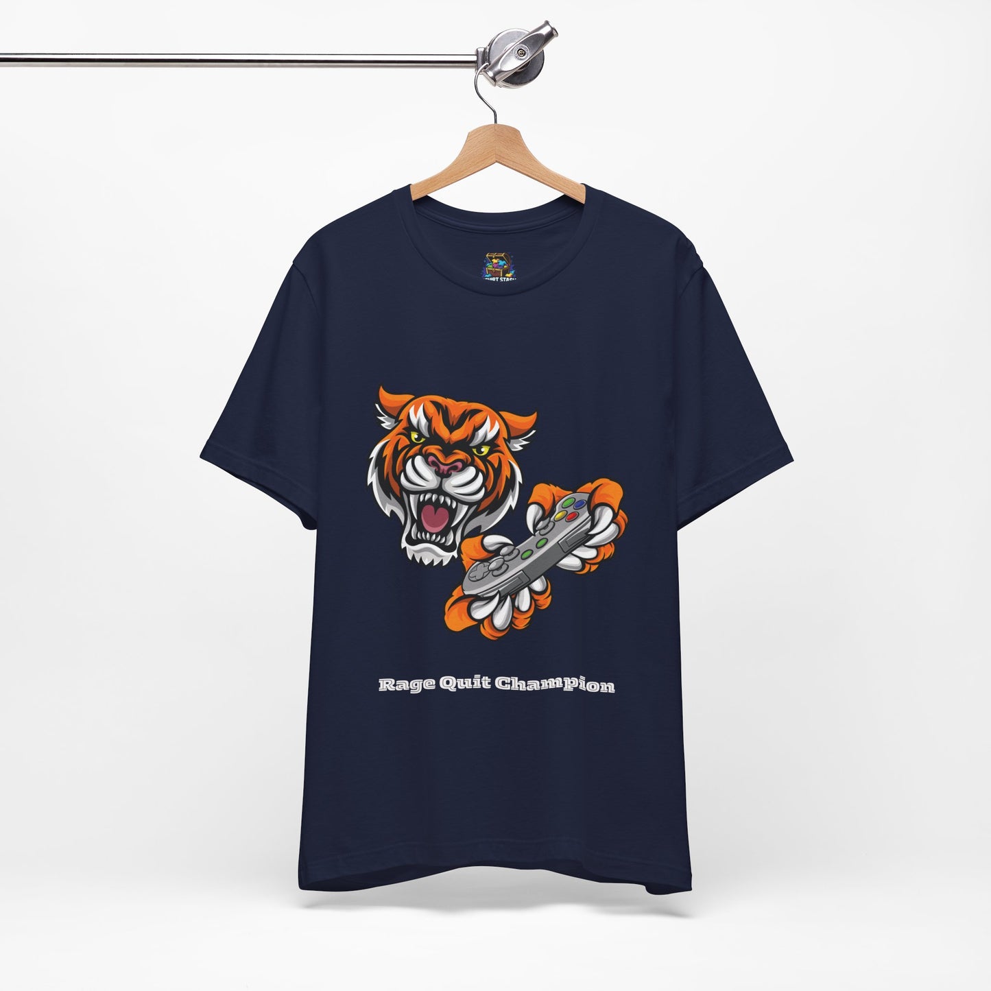 Rage Quit Champions Tiger Tee-Bella+Canvas