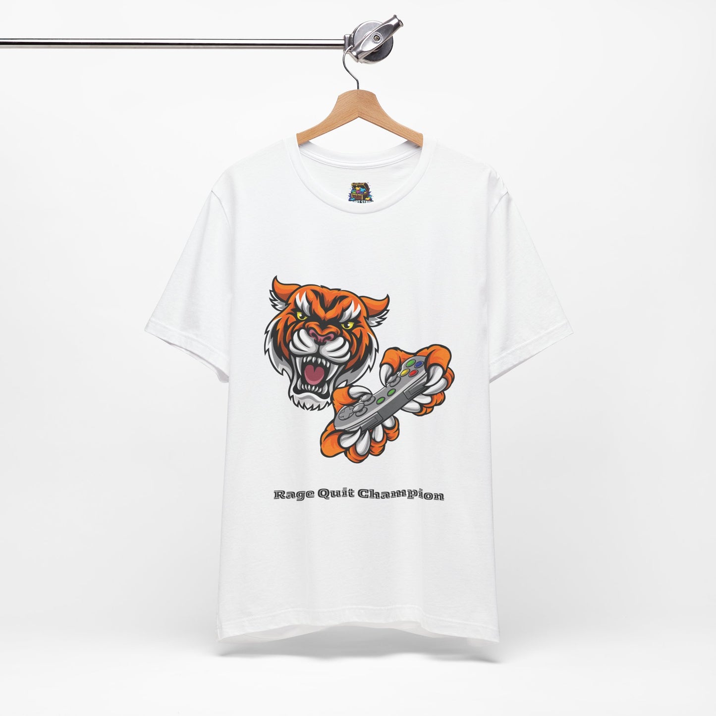 Rage Quit Champions Tiger Tee-Bella+Canvas