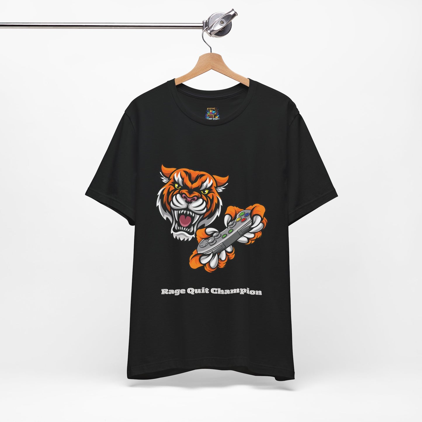 Rage Quit Champions Tiger Tee-Bella+Canvas