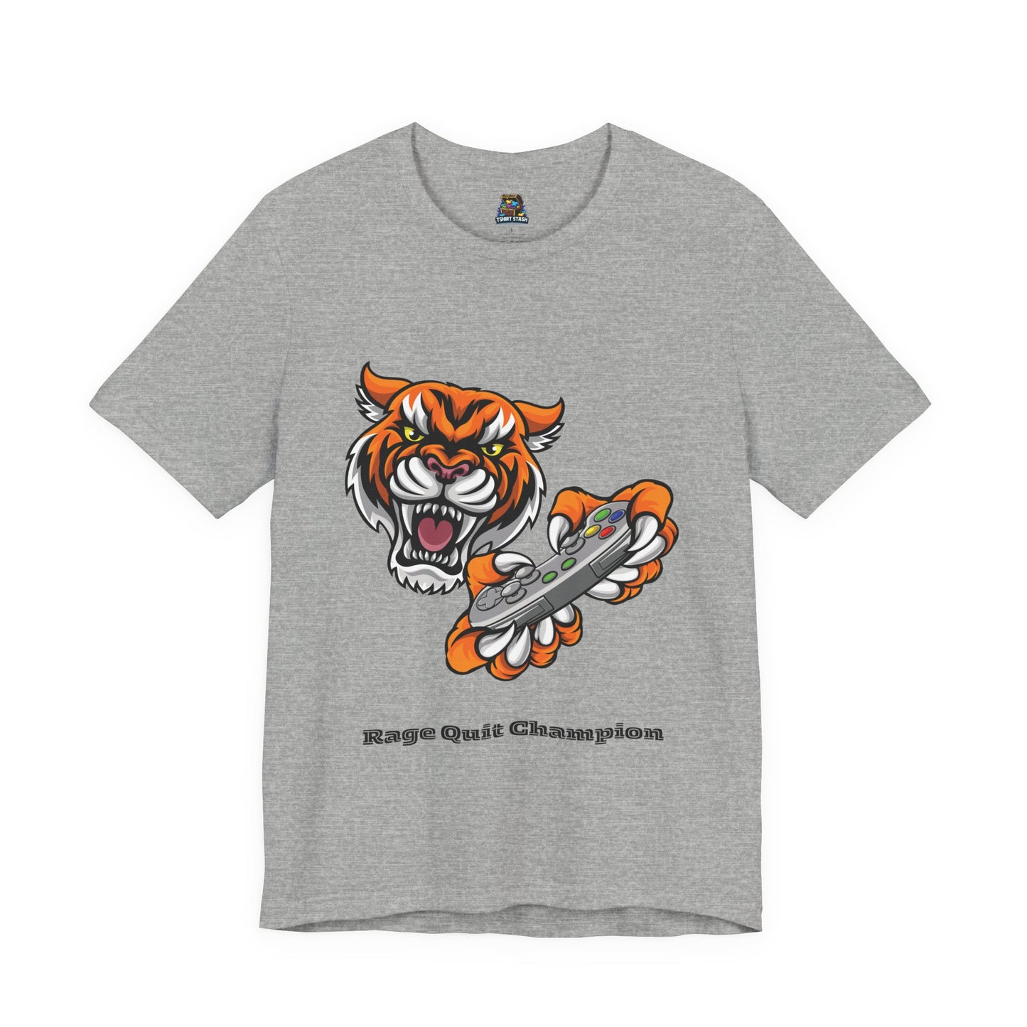 Rage Quit Champions Tiger Tee-Bella+Canvas