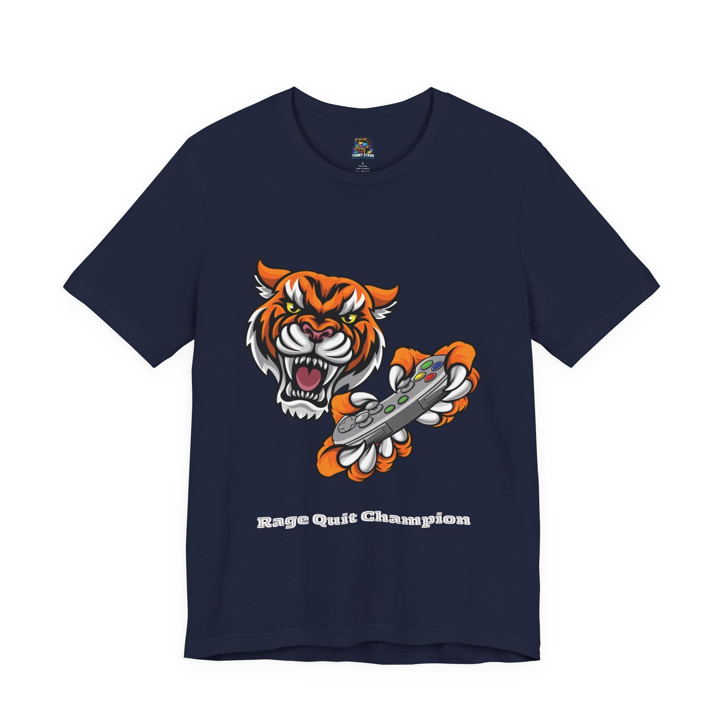 Rage Quit Champions Tiger Tee-Bella+Canvas