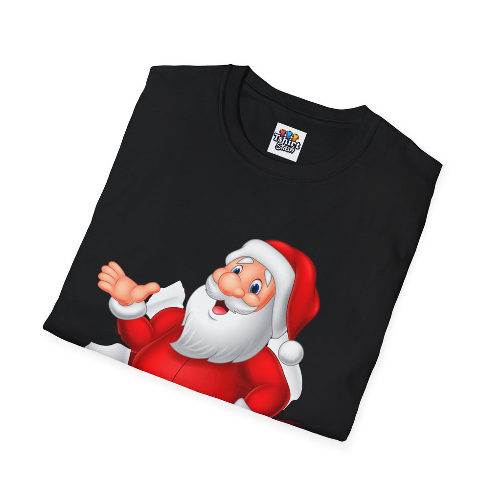 Santa Surprise Christmas T-Shirt