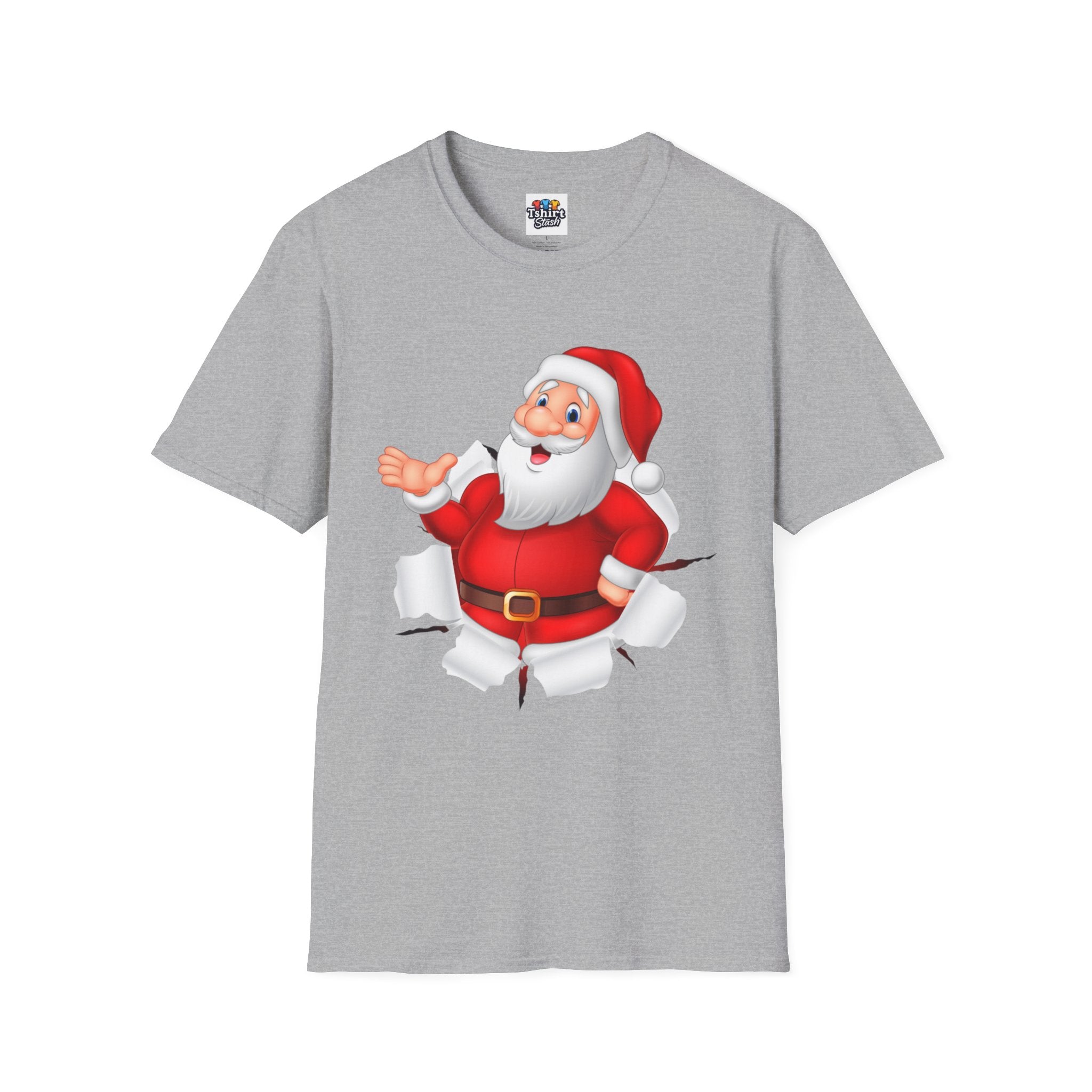 Santa Surprise Christmas T-Shirt
