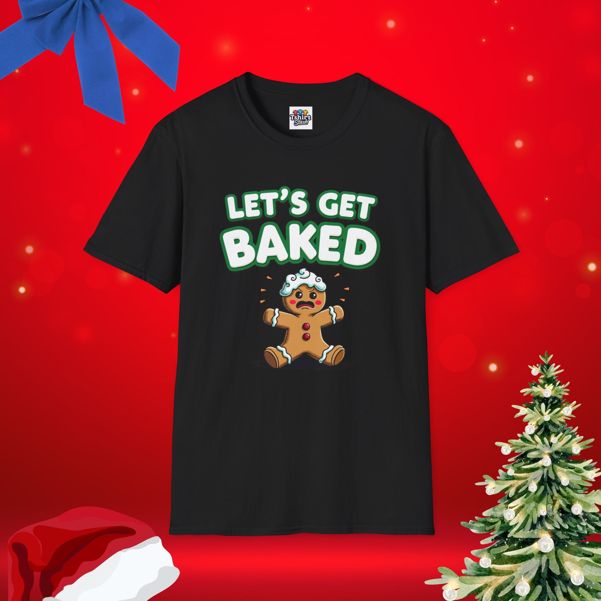 Christmas Cannabis Funny T-Shirt