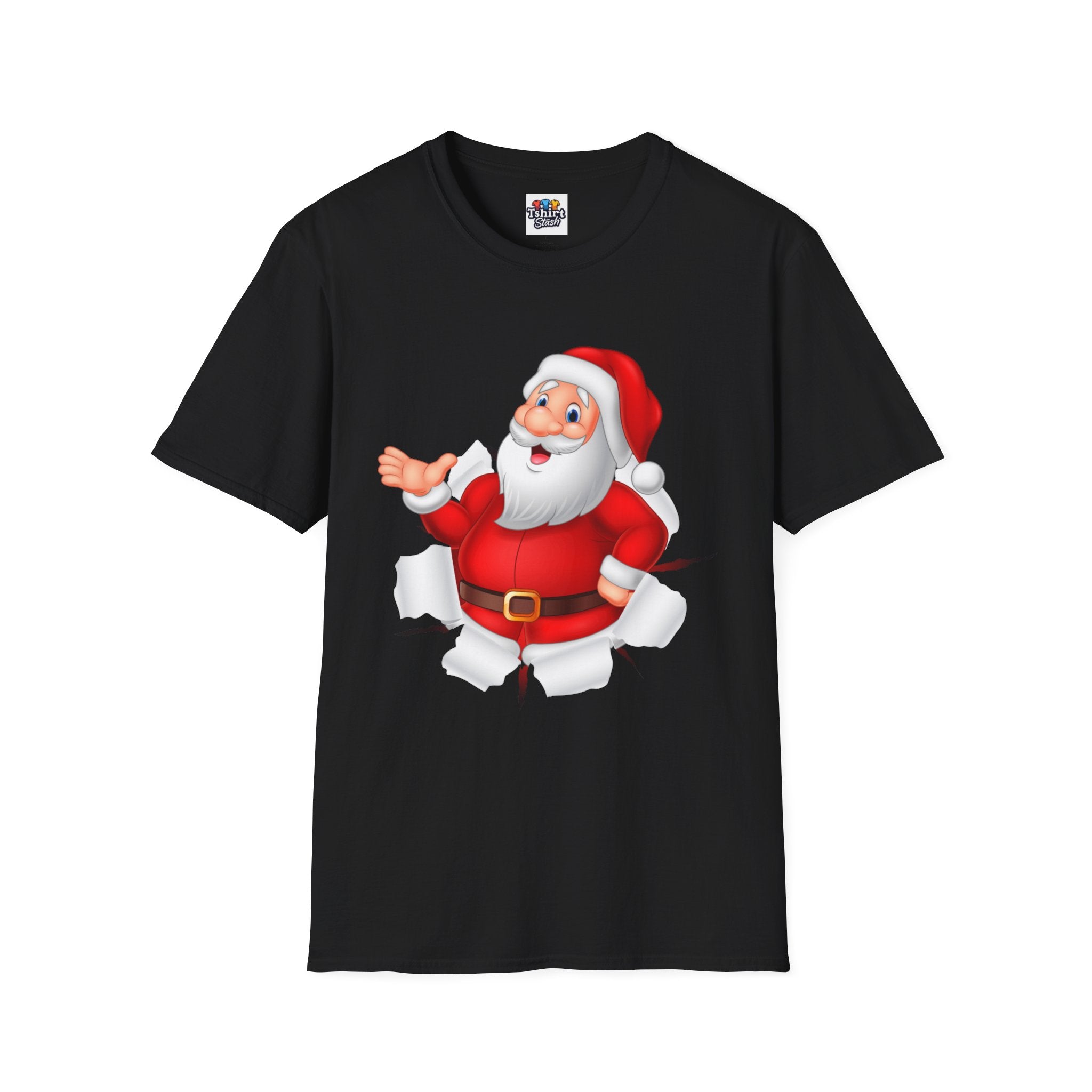 Santa Surprise Christmas T-Shirt