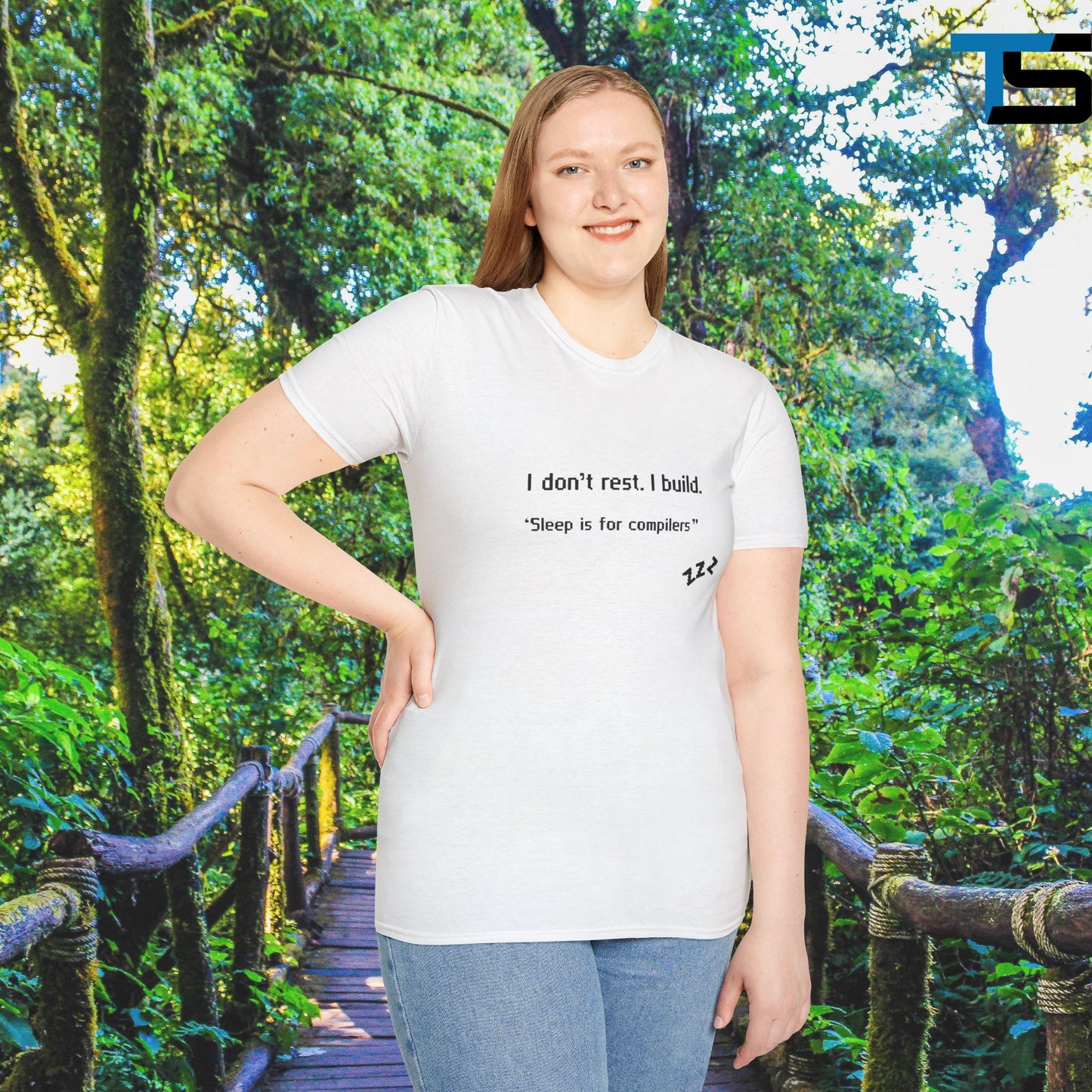 I don’t rest. I build.Tee Shirt -Gildan