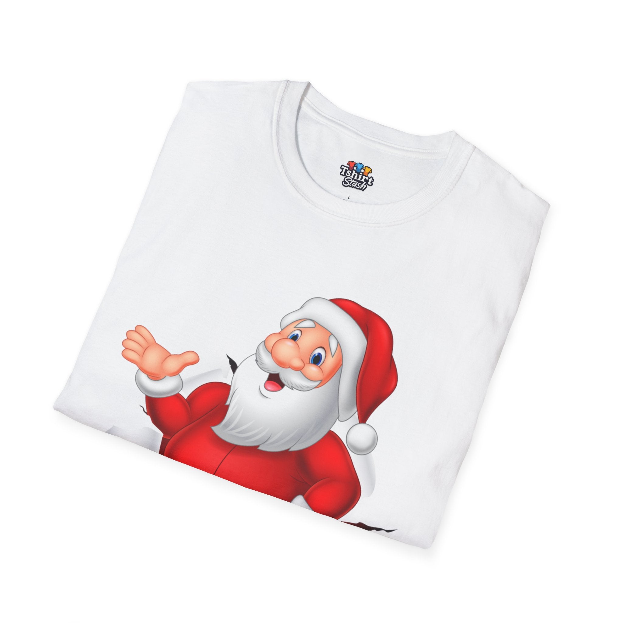 Santa Surprise Christmas T-Shirt