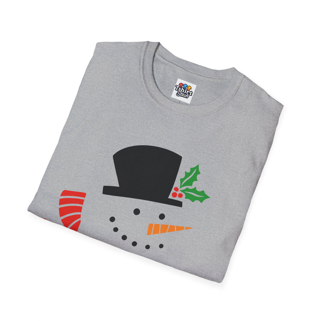 Christmas Snowman Let it Snow T-Shirt
