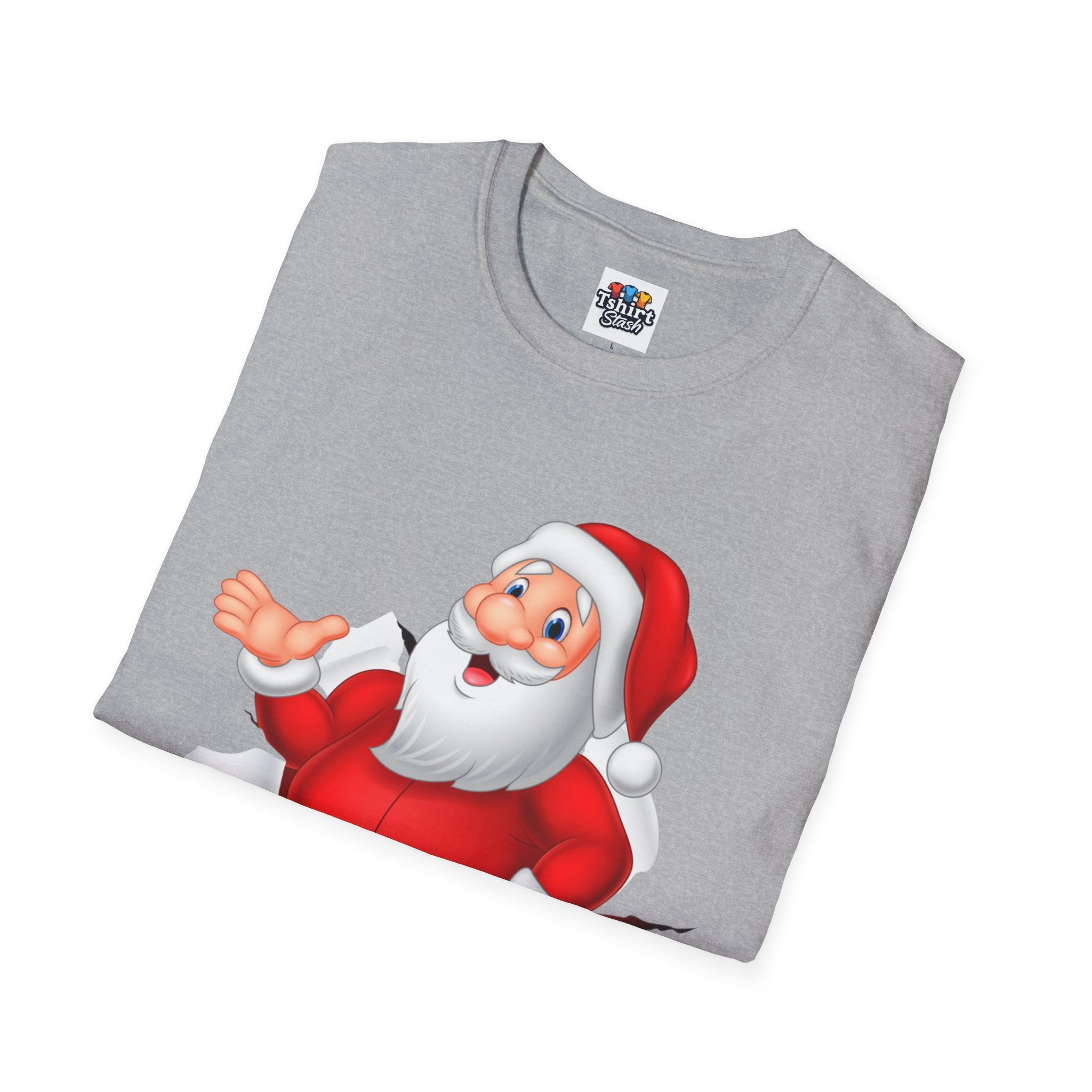 Santa Surprise Christmas T-Shirt