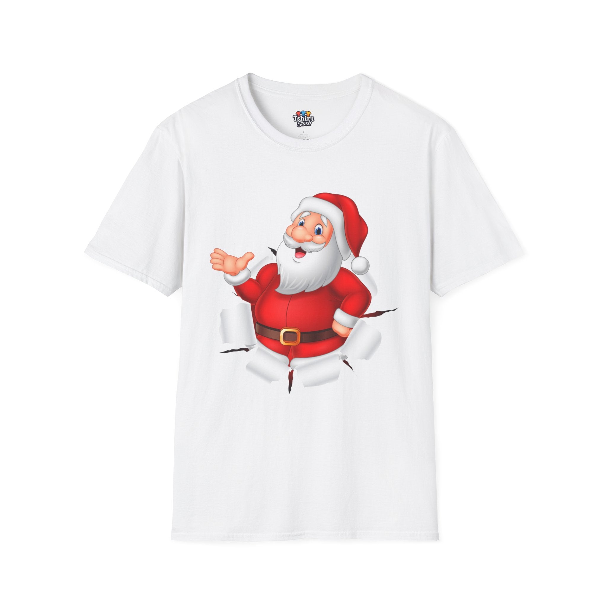 Santa Surprise Christmas T-Shirt