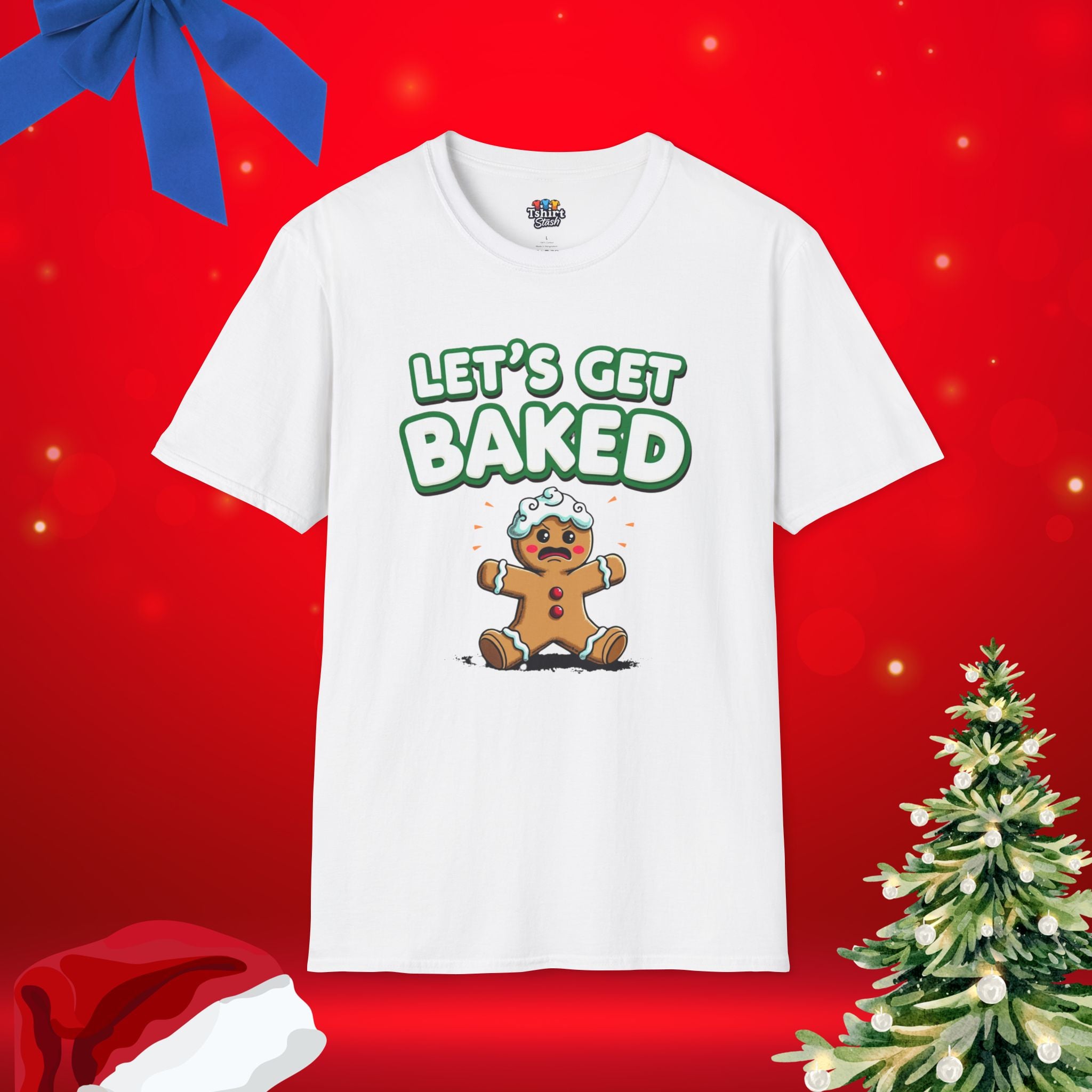Christmas Cannabis Funny T-Shirt