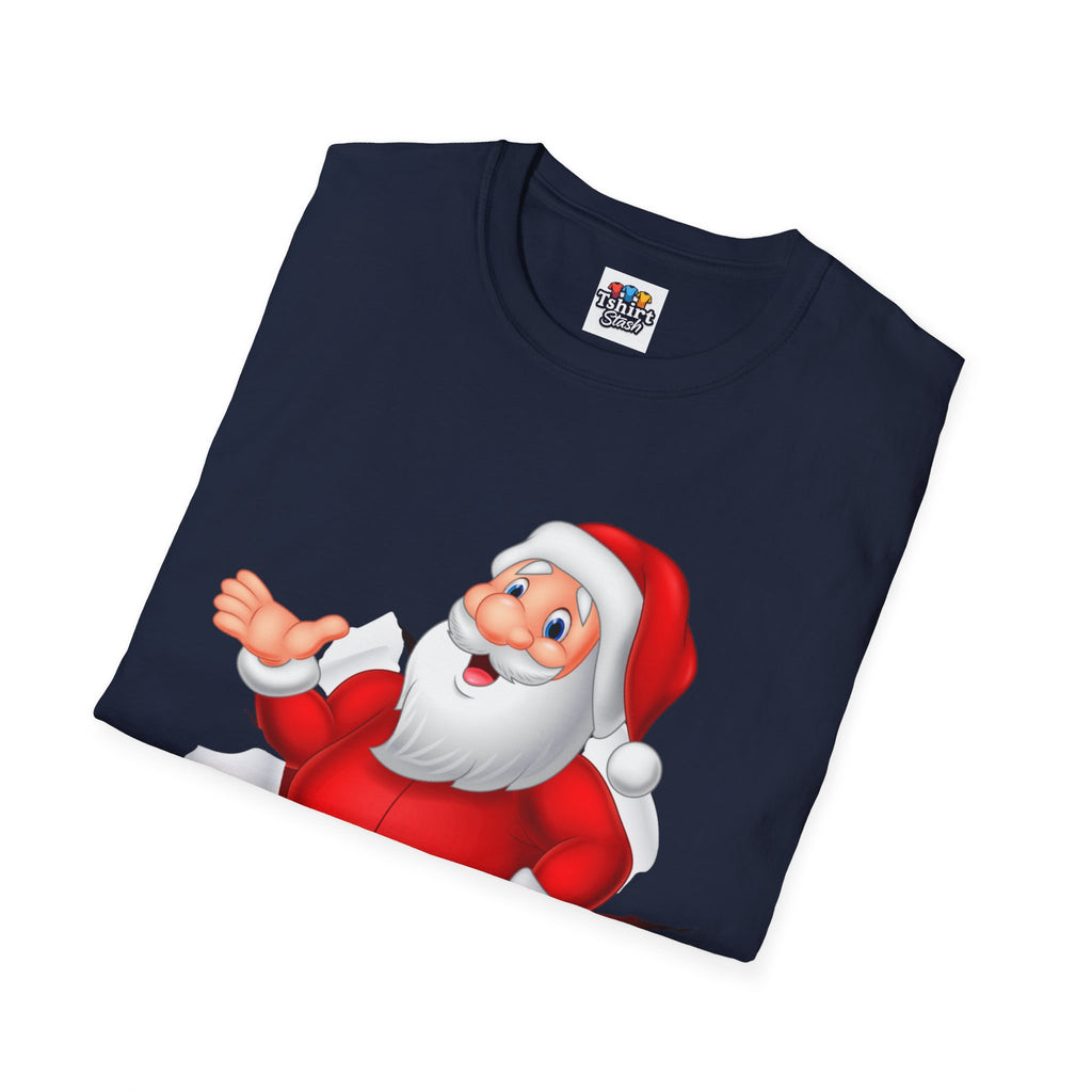 Santa Surprise Christmas T-Shirt