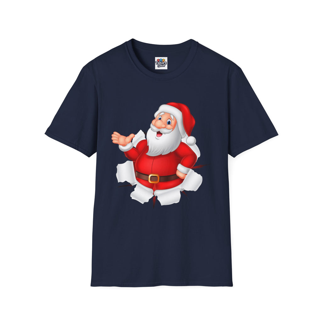 Santa Surprise Christmas T-Shirt