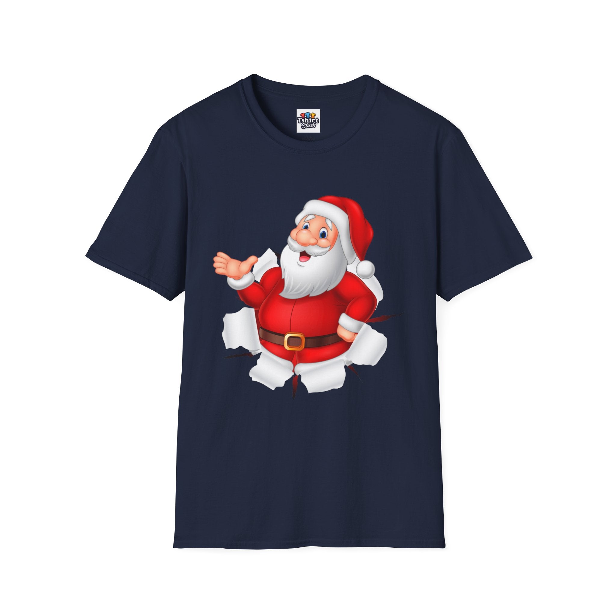 Santa Surprise Christmas T-Shirt